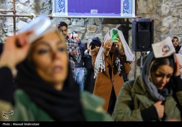شب قدر در کهف الشهدا/ گزارش تصویری