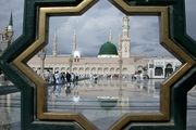 تصویری ناب از گنبد و بارگاه پیامبر(ص)
