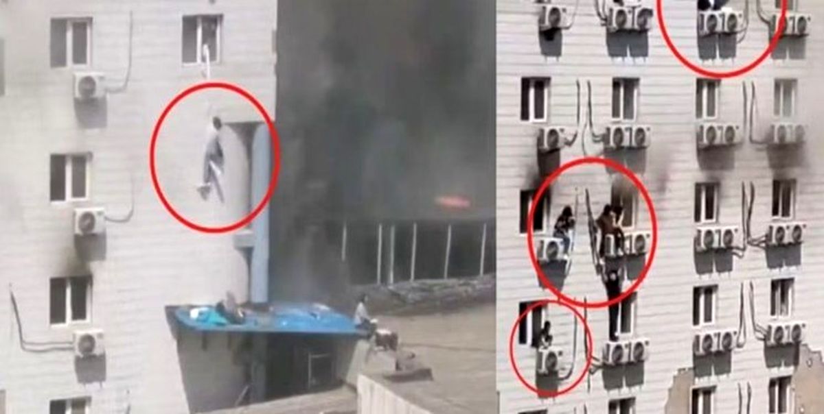 آتش‌سوزی مرگبار در بیمارستانی در چین