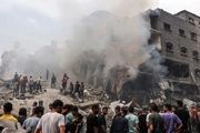 حمله پهپادی اسرائیل به اردوگاه پناهندگان در غزه