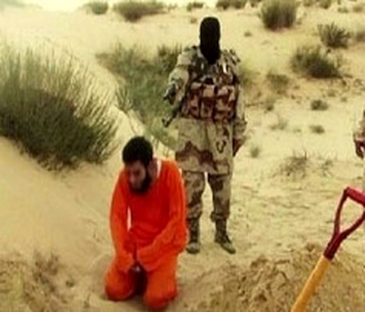 داعش جوان مصری را زنده زنده سوزاند