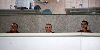 خوش و بش گل‌محمدی با سرمربی تیم ملی+ عکس