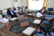 حضور سفیر ایران در منزل شهید یمنی