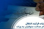 اخبار سهام عدالت| اصل و سود سهام عدالت متوفیان منتقل می‌شود
