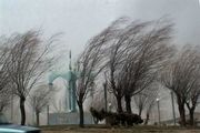 ۱۲ استان کشور درگیر باد، گرد و خاک و کاهش دید افقی