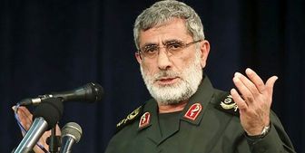 سردار قاآنی: ضریب امنیتی رژیم صهیونیستی رو به افول است