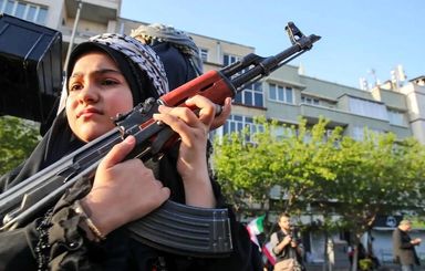 رزمایش بزرگ «دختران جان‌فدای ایران»