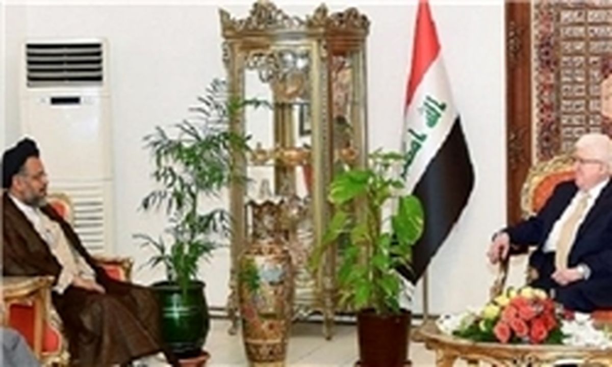 وزیر اطلاعات ایران با رئیس جمهور عراق دیدار کرد