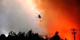 سقوط هواپیمای اطفای حریق در یونان