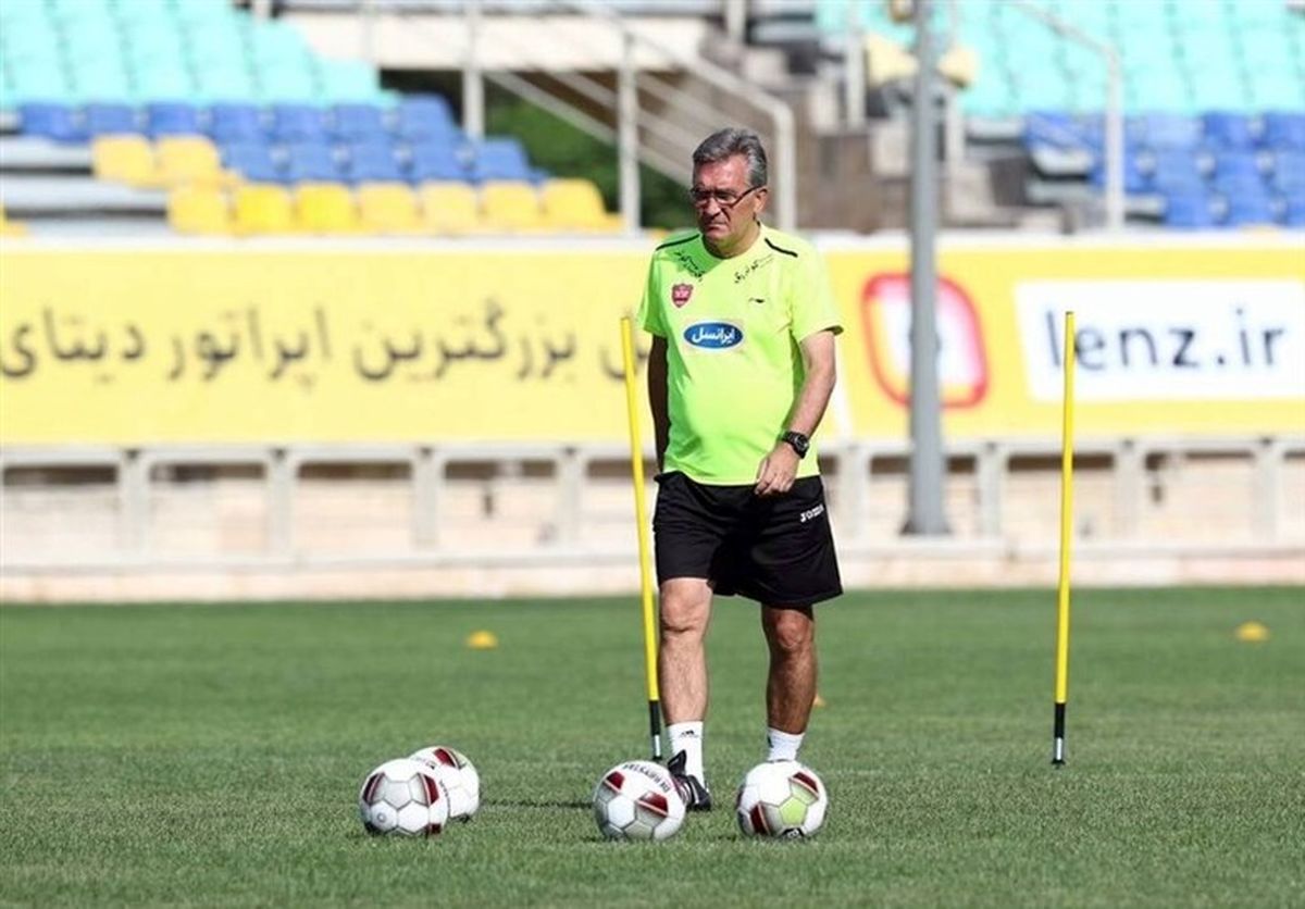 کار عجیب برانکو در تمرین امروز پرسپولیس+تصاویر