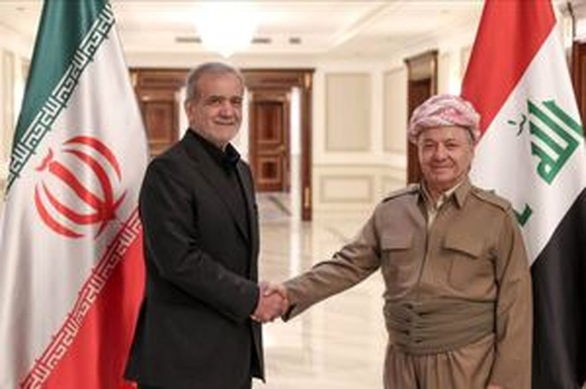
هدیه خاص مسعود بارزانی به پزشکیان +عکس
