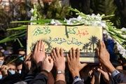 حال و هوای شهدایی منطقه 17 تهران در تشییع شهدای گمنام+فیلم