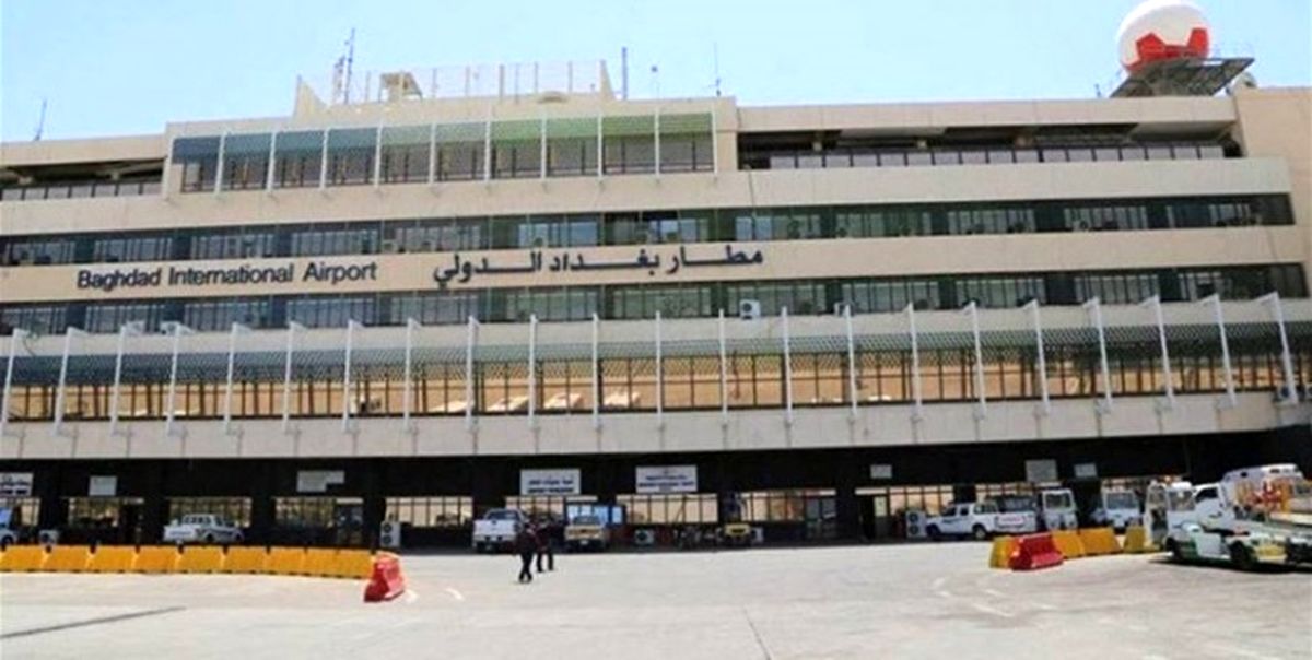 برخورد راکت به نزدیکی فرودگاه بغداد