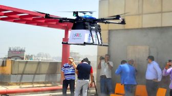 انتقال نمونه‌های خون با پهپاد
