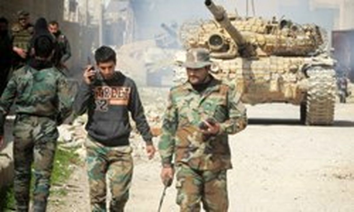 مهمات تروریست‌ها در ریف دمشق کشف و ضبط شد 
