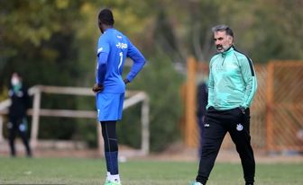 دیاباته در تمرین گروهی استقلال شرکت کرد