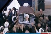 بازتاب مراسم تشییع پیکر یار دیرین امام در خبرگزاری فرانسه