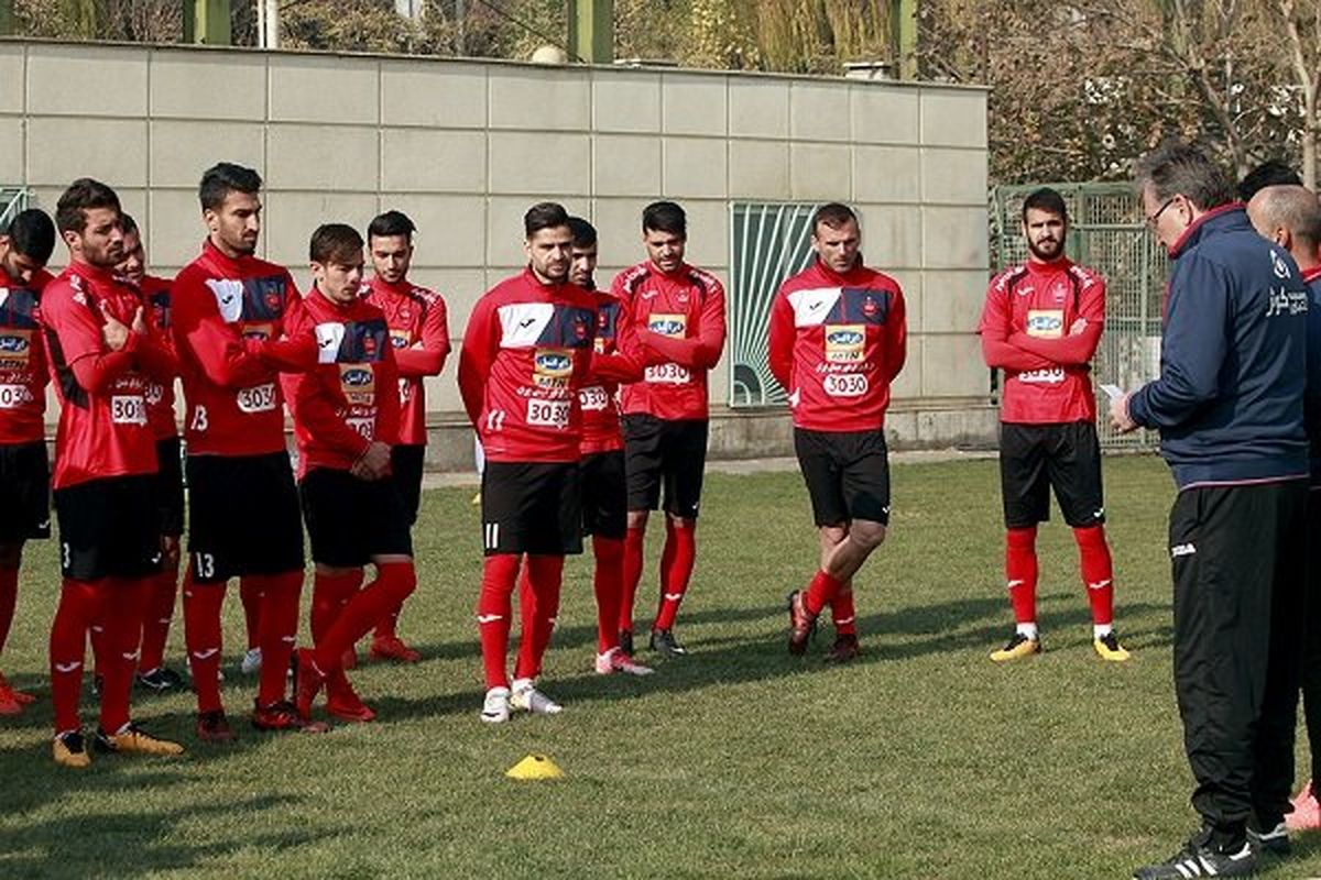 ترکیب احتمالی پرسپولیس برابر گسترش فولاد 