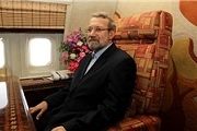 لاریجانی وارد فرودگاه نجف اشرف شد
