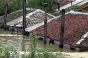 تخلیه منازل و نابودی هکتارها زمین در سیل ویرانگر کره شمالی